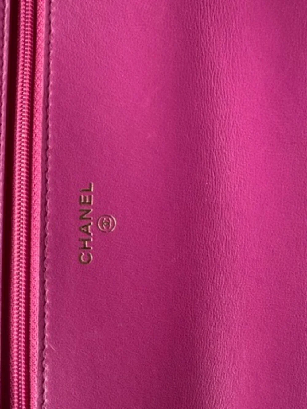 Chanel Pink Tweed 19 Wallet on Chain FW 2019 with lambskin coin purse NIB
